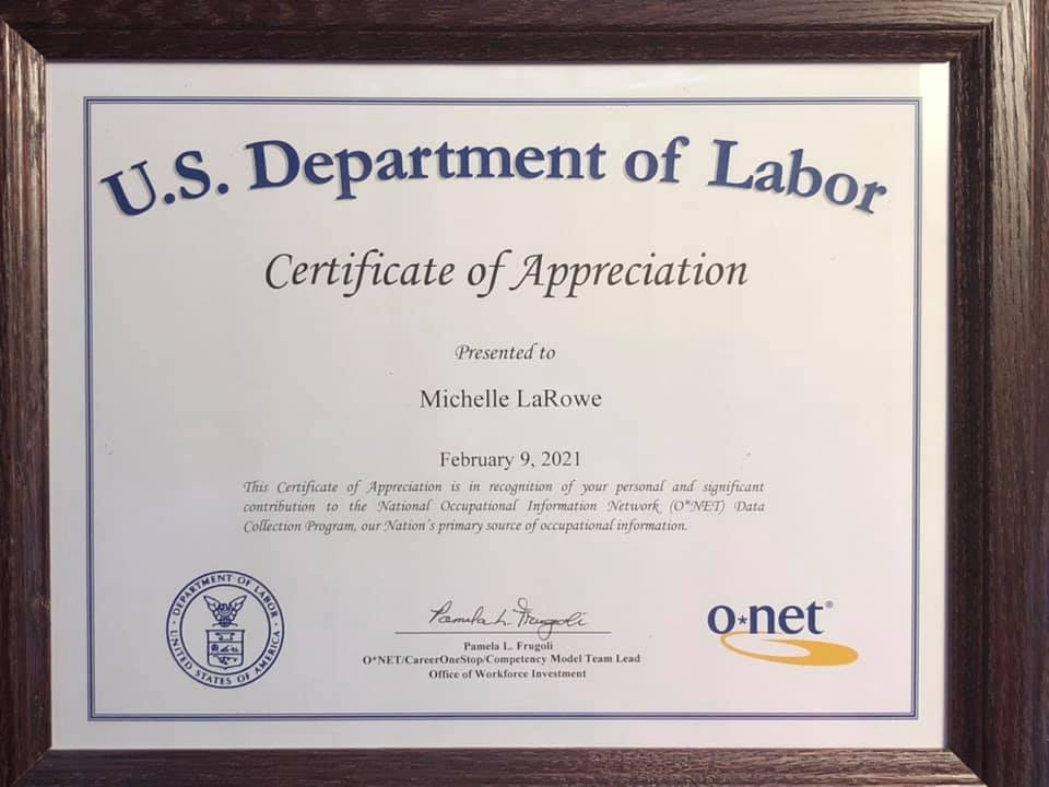 O*NET  U.S. Department of Labor